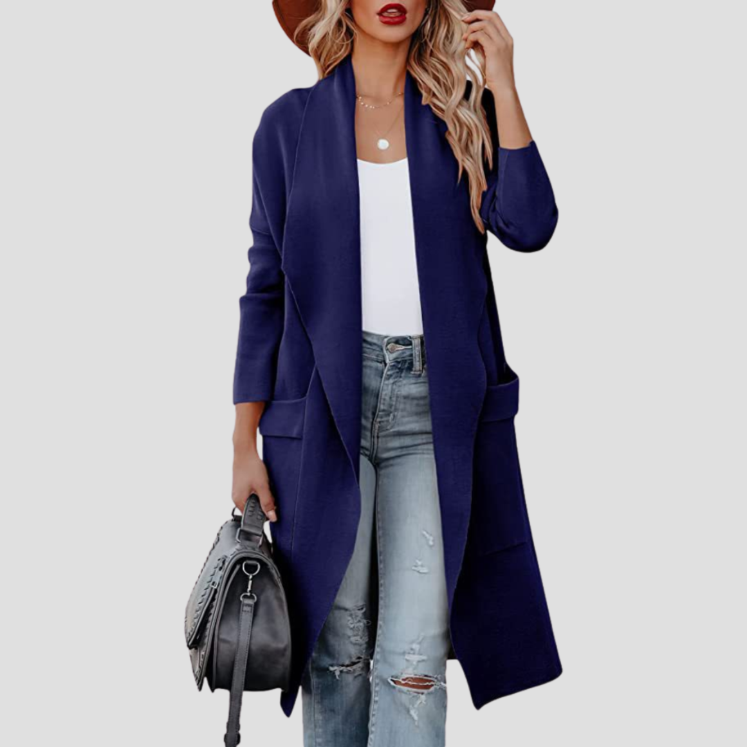 Lange Open Front Cardigan – De Must-Have Laag Voor Elke Fashionista
