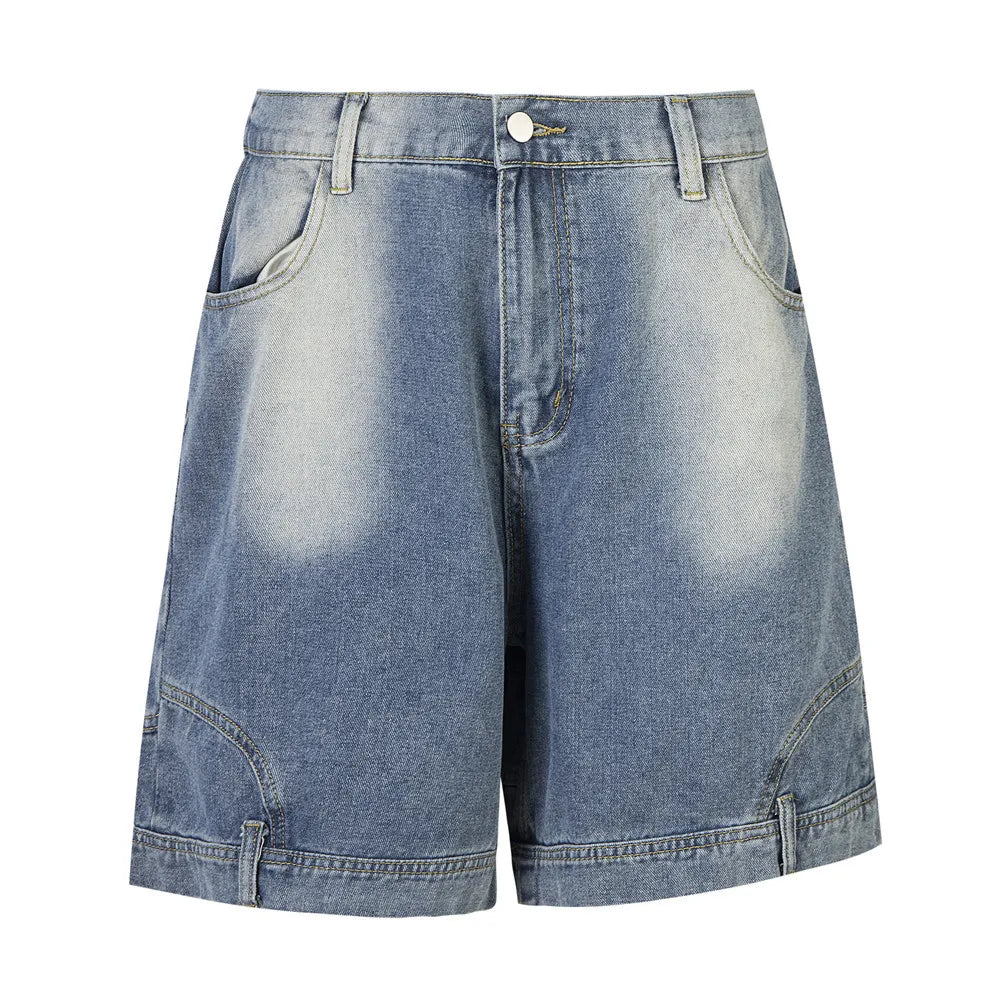 MAUD | Denim Shorts met Urban Oversized Look – Stoer, Comfortabel & Streetproof