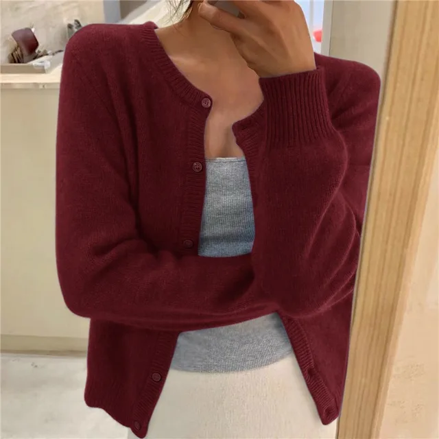 REBECCA | Elegant Gebreid Vest Voor Dames Met Knoopjes – Tijdloos, Warm & Comfortabel