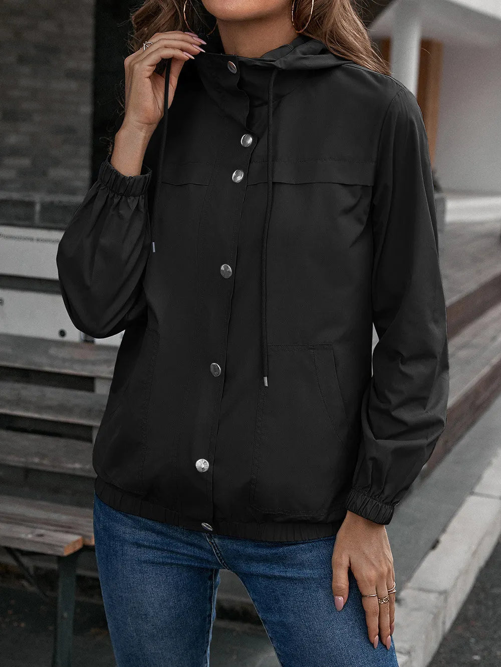 MIRELLA | Dames Waterdichte Trenchcoat – Functioneel, Modern & Ideaal Voor Buitenactiviteiten