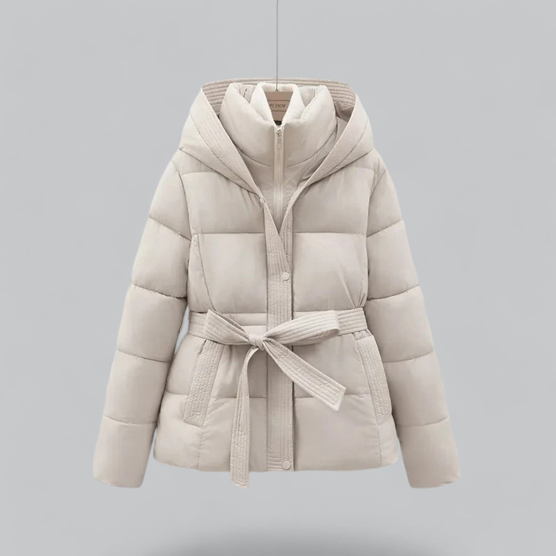 Dames Winterjas Parka Met Ceintuur | Ultieme Warmte & Verfijnde Silhouet