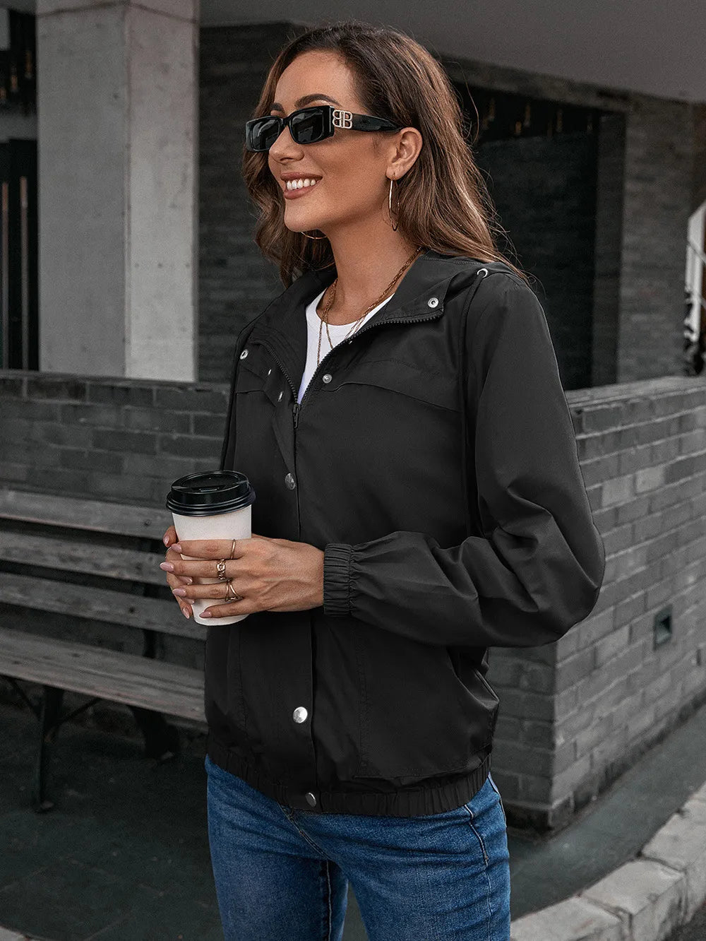 MIRELLA | Dames Waterdichte Trenchcoat – Functioneel, Modern & Ideaal Voor Buitenactiviteiten