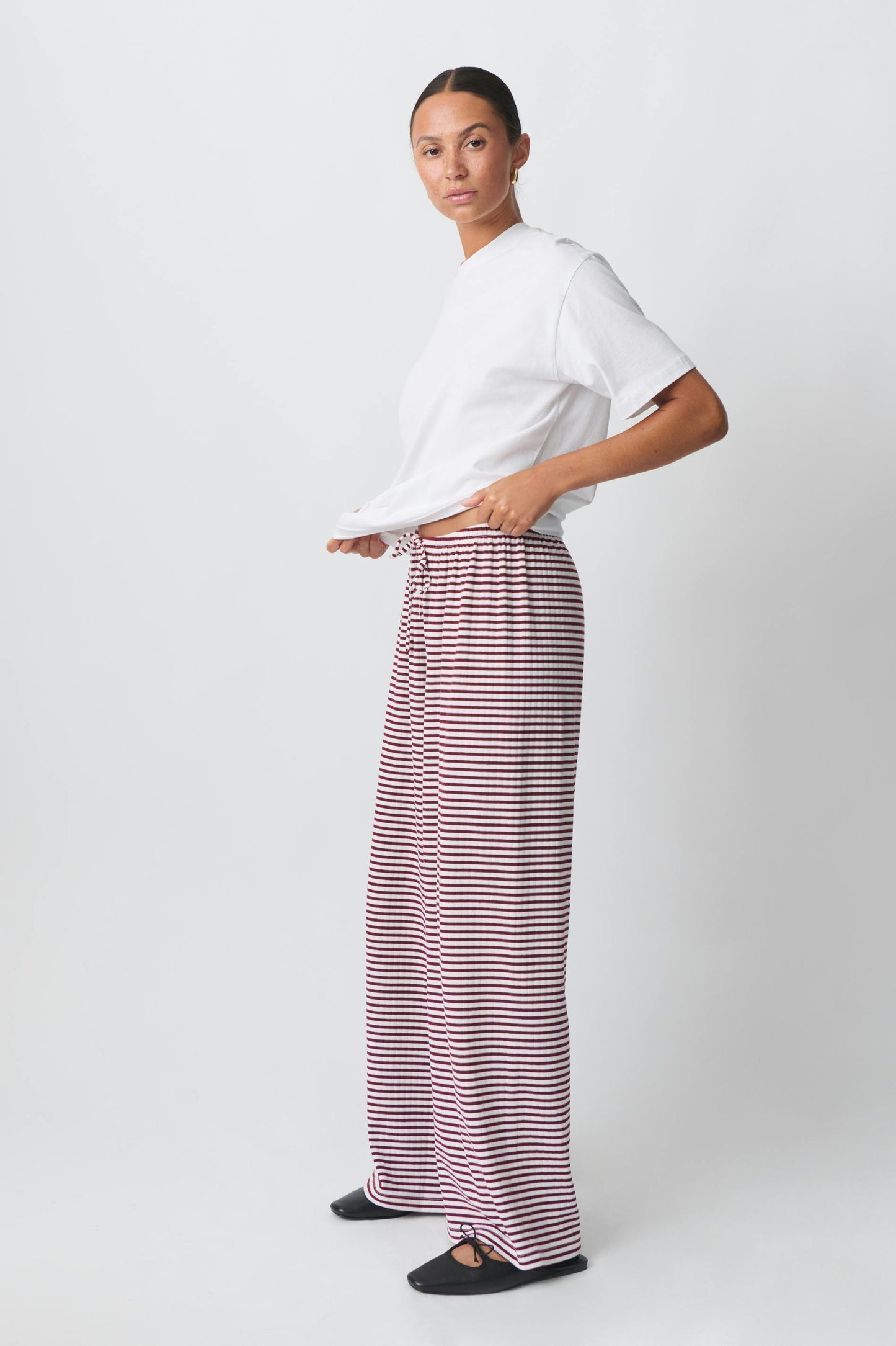NELLE | Gestreepte Lounge Broek Voor Dames - Comfortabel, Casual & Stijlvol