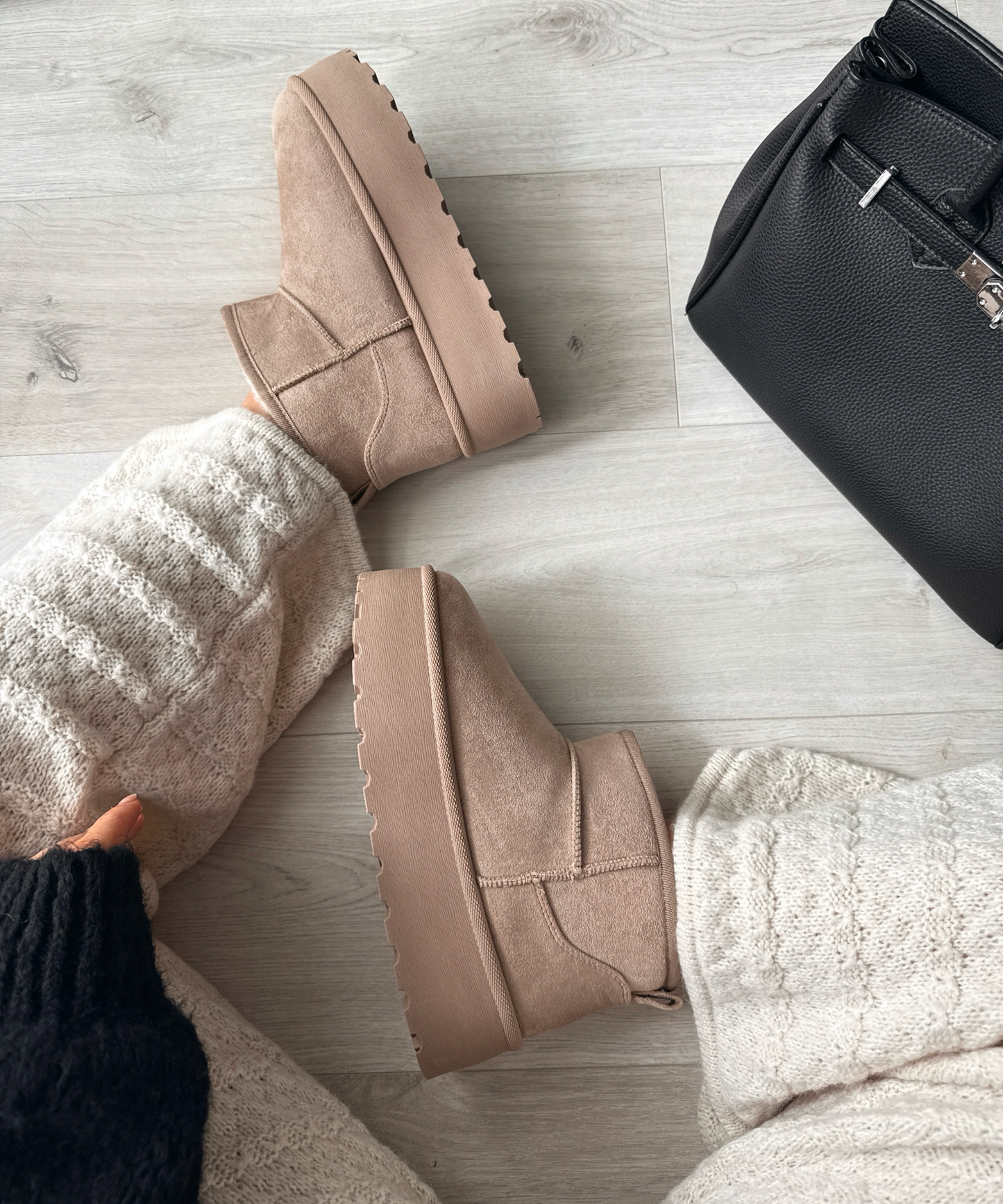 Warm Gevoerde Bruine Boots Dames – Warme Luxe Voor Koude Dagen