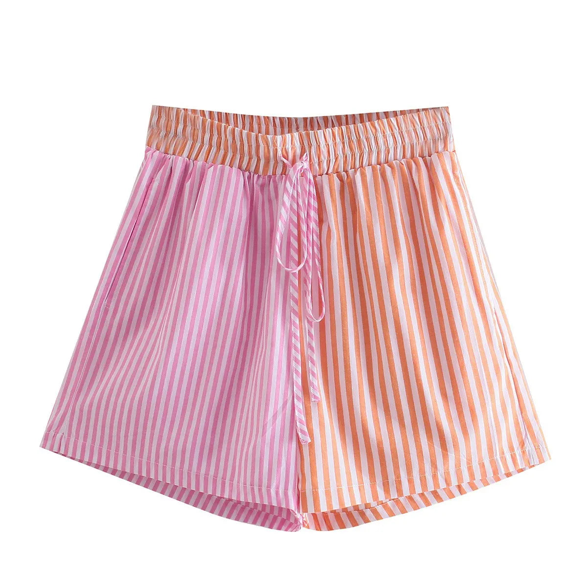 MILLE | Gestreepte Zomerset Voor Dames - Blouse + Short - Elegant & Zomers