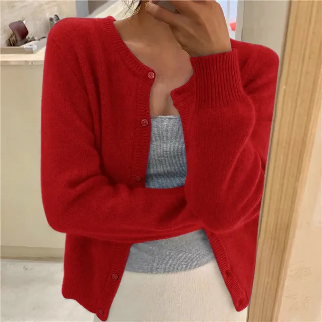 REBECCA | Elegant Gebreid Vest Voor Dames Met Knoopjes – Tijdloos, Warm & Comfortabel