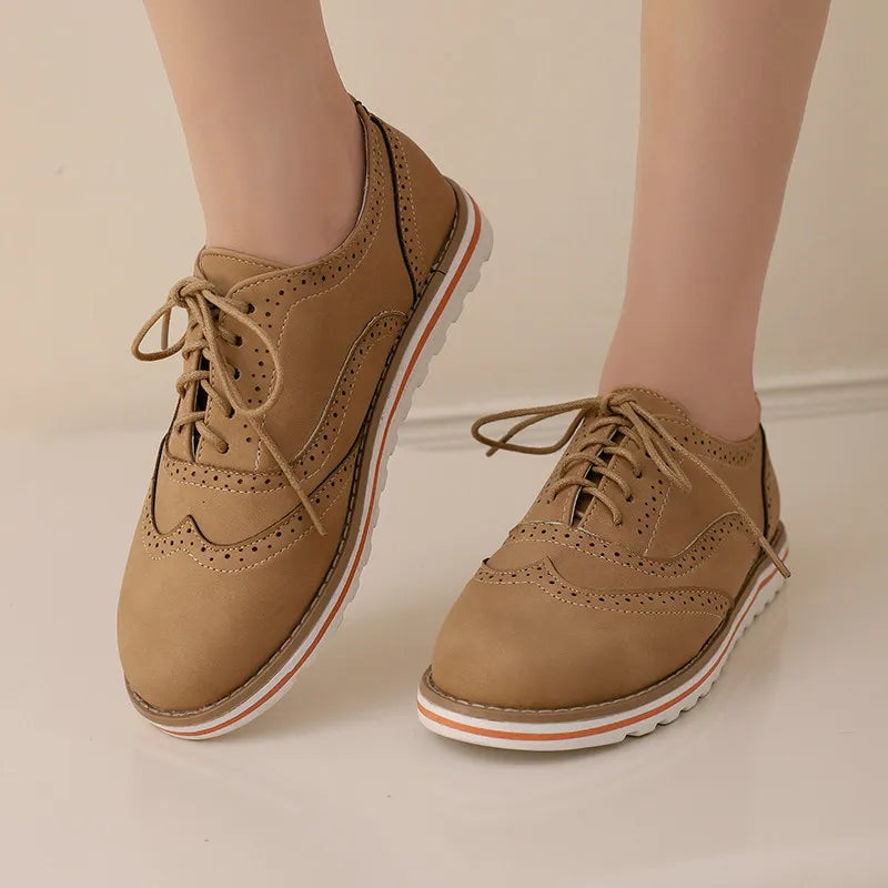 LIEN | Klassieke Leren Dames Schoenen Met Elegante Touch