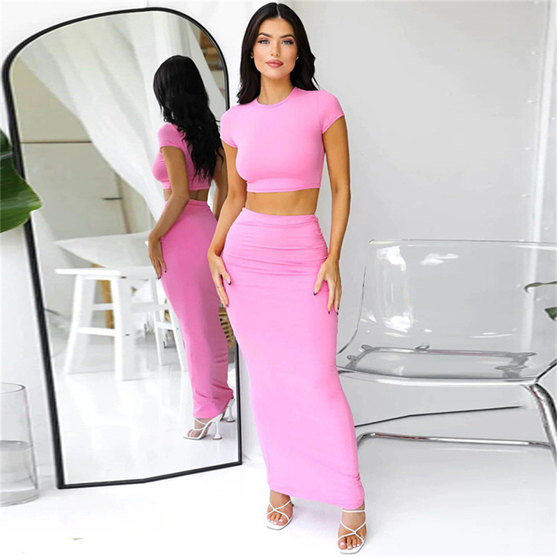 YARA | Rok + Top Set Voor Dames – Stretchy, Modern, Comfort Chic