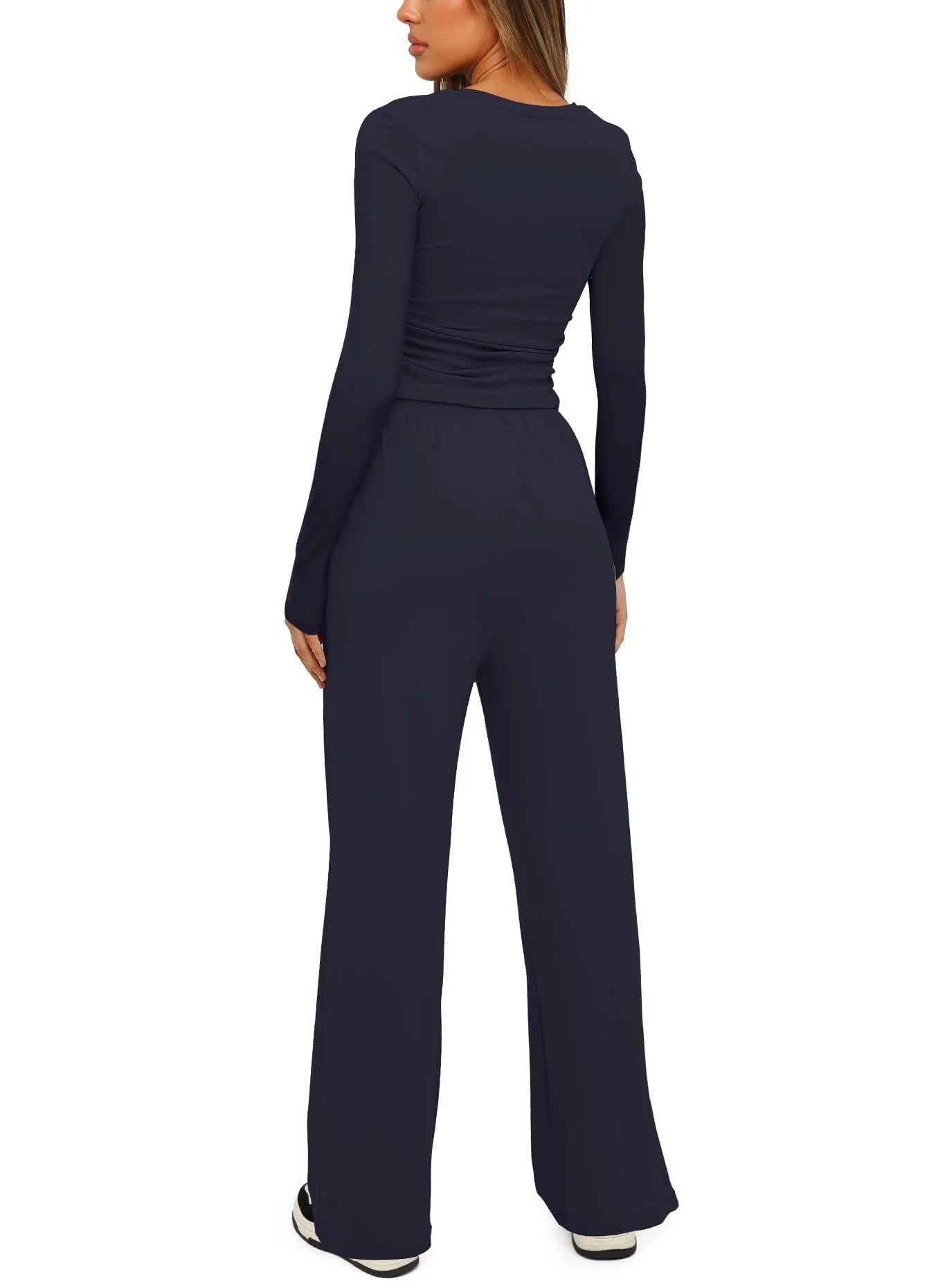LIEKE | 2-Delige Lounge-Set Voor Dames – Zacht, Ademend & Perfect Voor Comfortabele Herfst Dagen