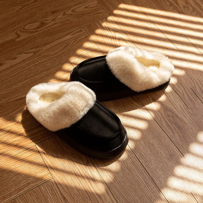 ELIN | Warme Dames Pantoffels Met Faux Fur Voering – Zacht, Knus & Ideaal Voor Koude Dagen