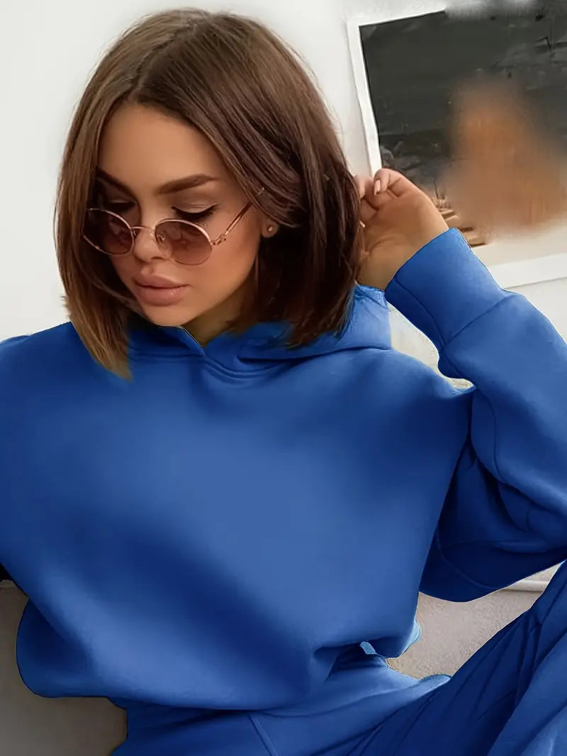 LANA | Dames Oversized Joggingset Met Hoodie – Ultiem Comfort Voor Thuis & Onderweg