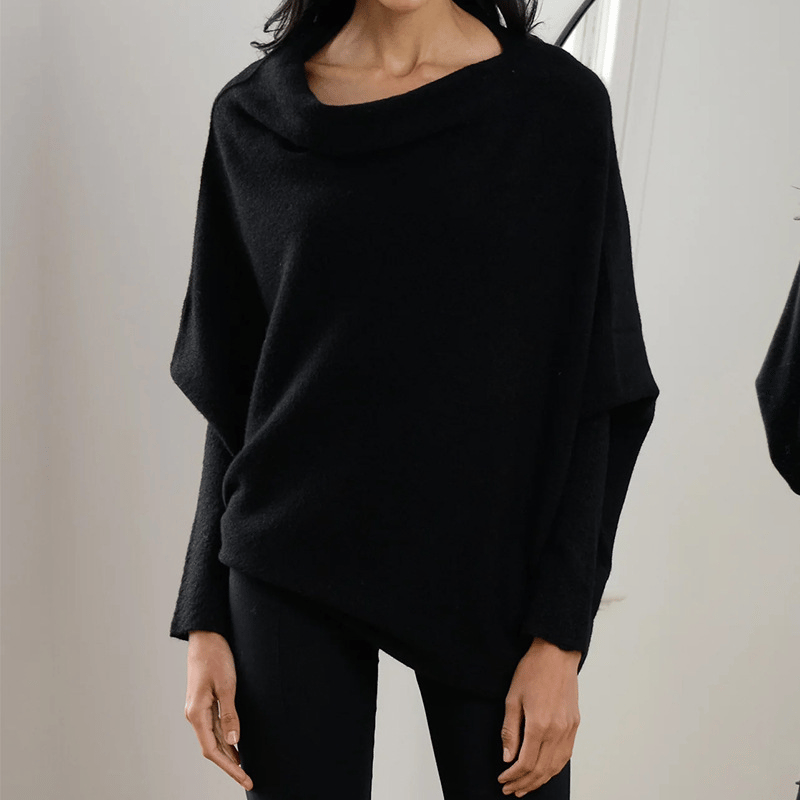 NOELLE | Stijlvolle Off Shoulder Dames Trui – Losvallend, Vrouwelijk & Perfect Voor Het Najaar