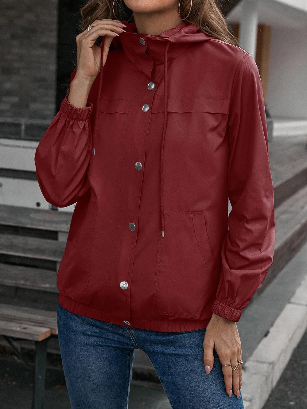 MIRELLA | Dames Waterdichte Trenchcoat – Functioneel, Modern & Ideaal Voor Buitenactiviteiten