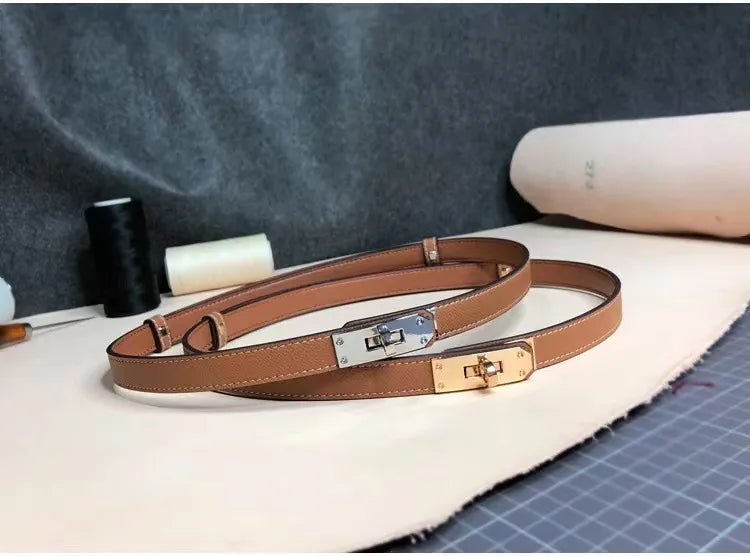 CLAIRE | Chique Dames Riem Met Klassieke Gesp - Luxe & Klasse