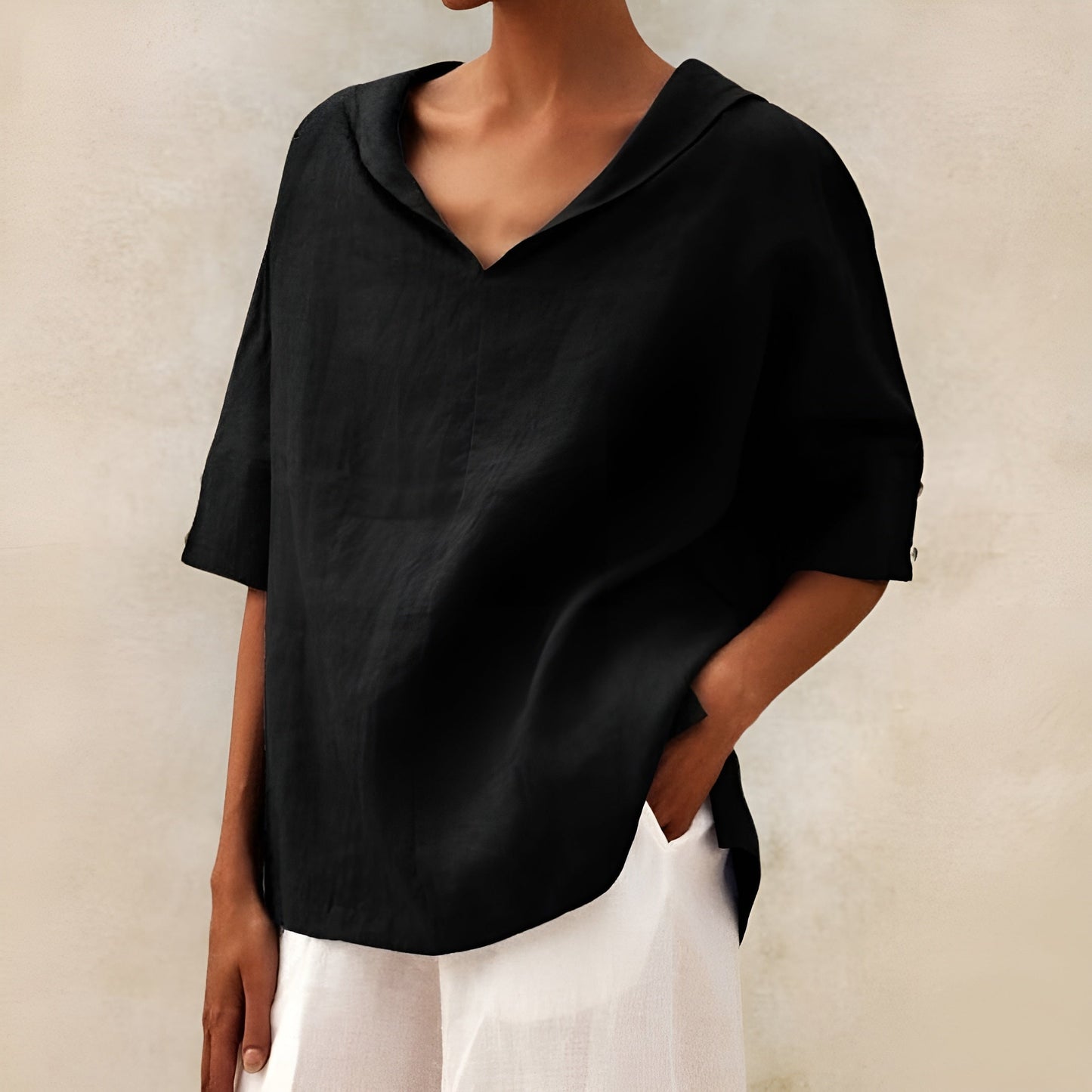 SANA | Luchtige Dames Blouse - Oversized & Perfect voor Vakantie