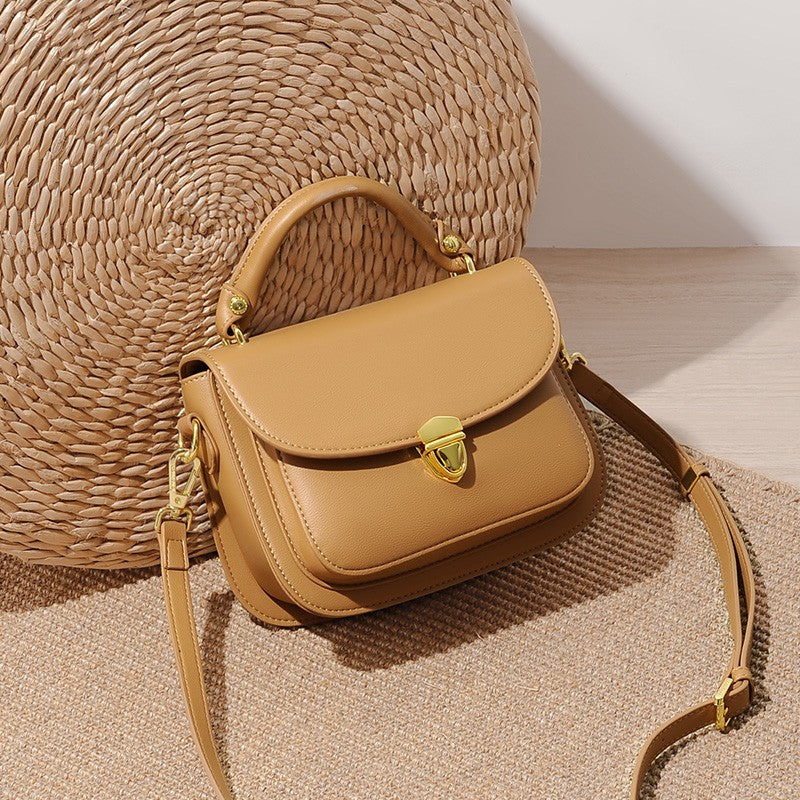 BLAISE | Dames Leren Crossbody Tas – Compact, Elegant & Verrassend Ruim