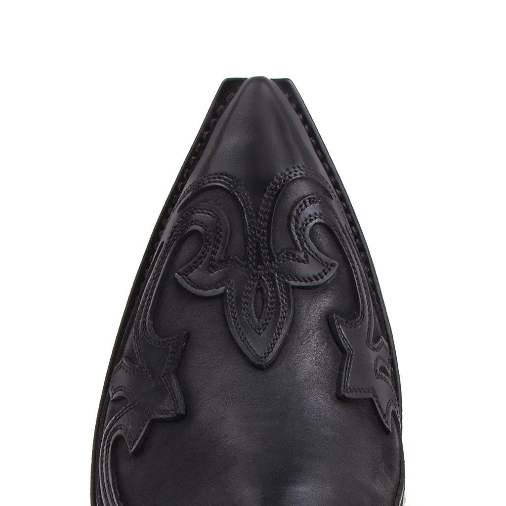 NOX | Modieuze Korte Leren Cowboy Laarsjes Voor Dames - Stoer, Modieus & Comfortabel