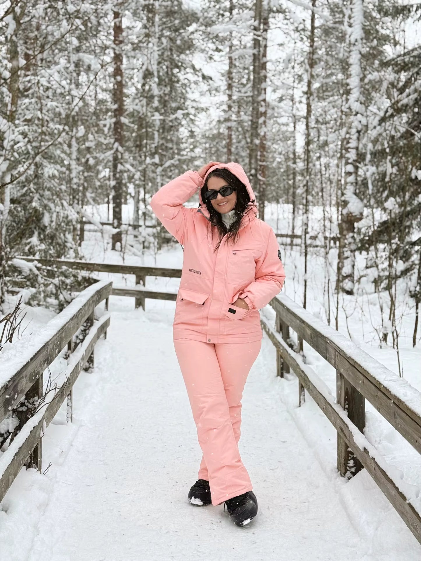 Dames Ski Jas + Ski Broek Set – Waterdicht, Winddicht & Stijlvol Voor De Wintersport
