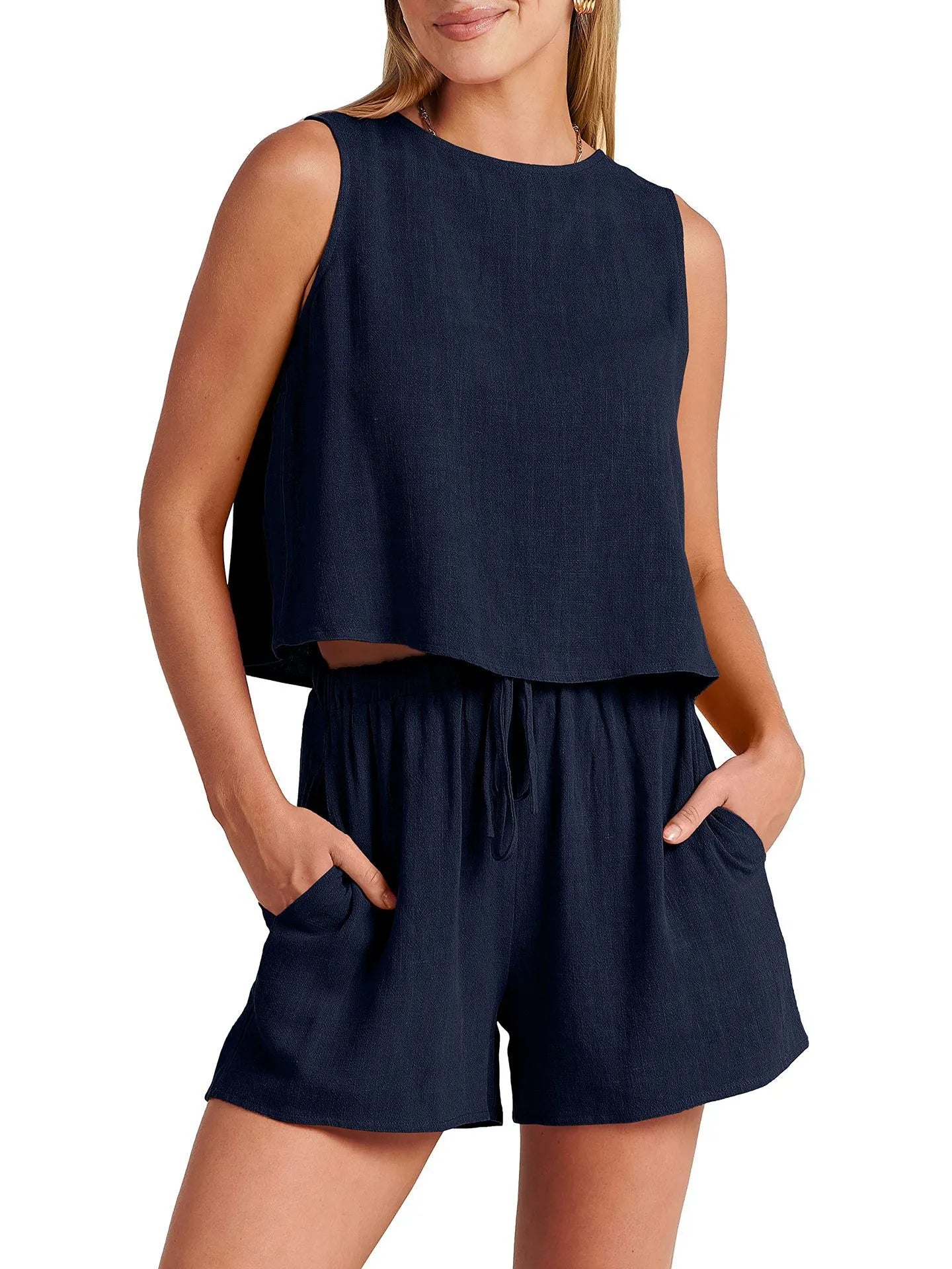 AYLEEN | Tweedelige Zomer Loungewear-set Voor Dames - Stijlvolle en Comfortabele Zomerlook