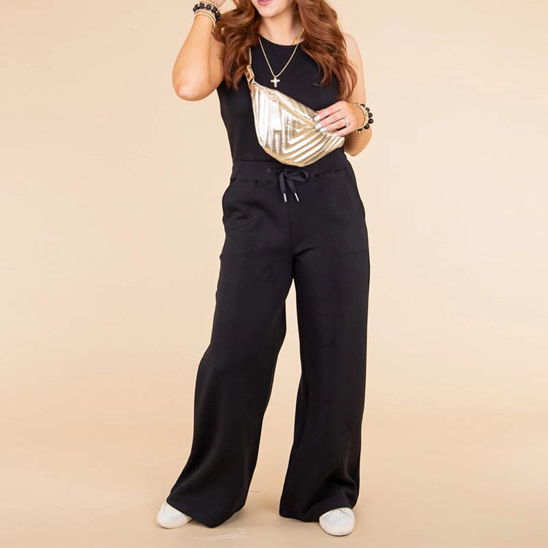 ELIN | Jumpsuit Voor Dames Met Cinch-Taille En Ultralichte Stof – Luchtig, Zacht, Comfortabel