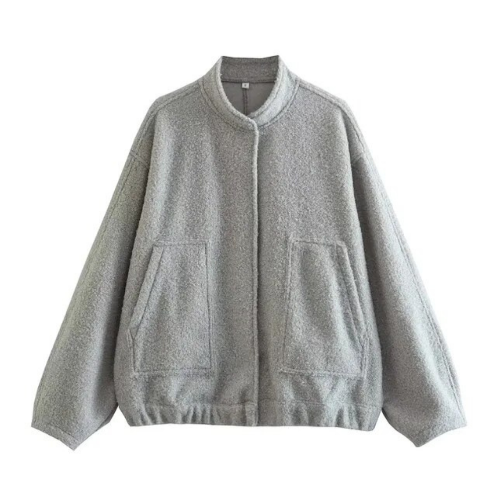 NORA | Oversized Bomberjack Voor Dames – Warm, Stijlvol & Perfect Voor Koude Dagen In De Stad