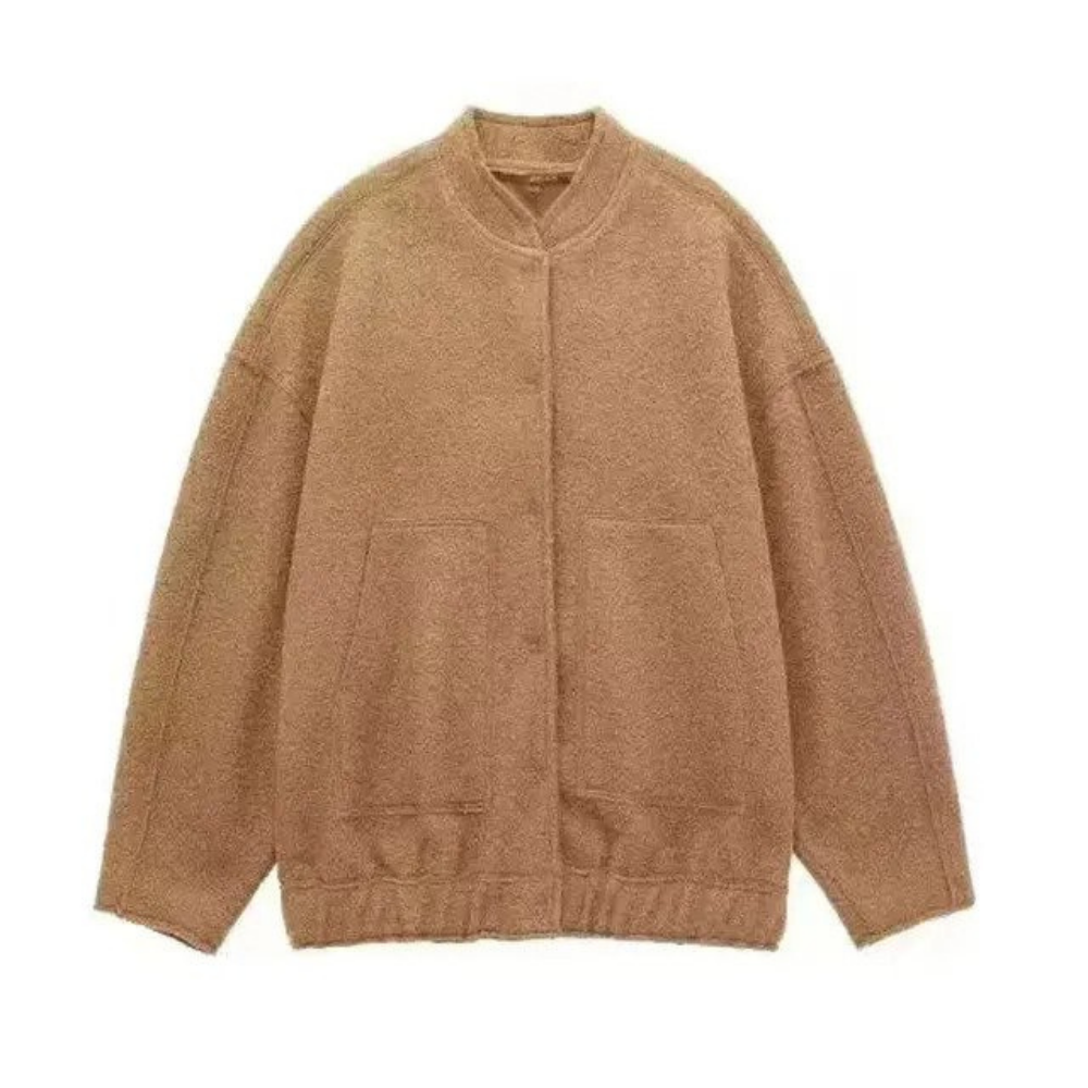 NORA | Oversized Bomberjack Voor Dames – Warm, Stijlvol & Perfect Voor Koude Dagen In De Stad