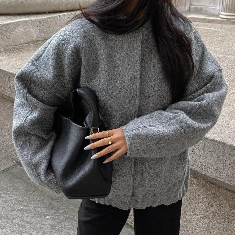 NORA | Oversized Bomberjack Voor Dames – Warm, Stijlvol & Perfect Voor Koude Dagen In De Stad
