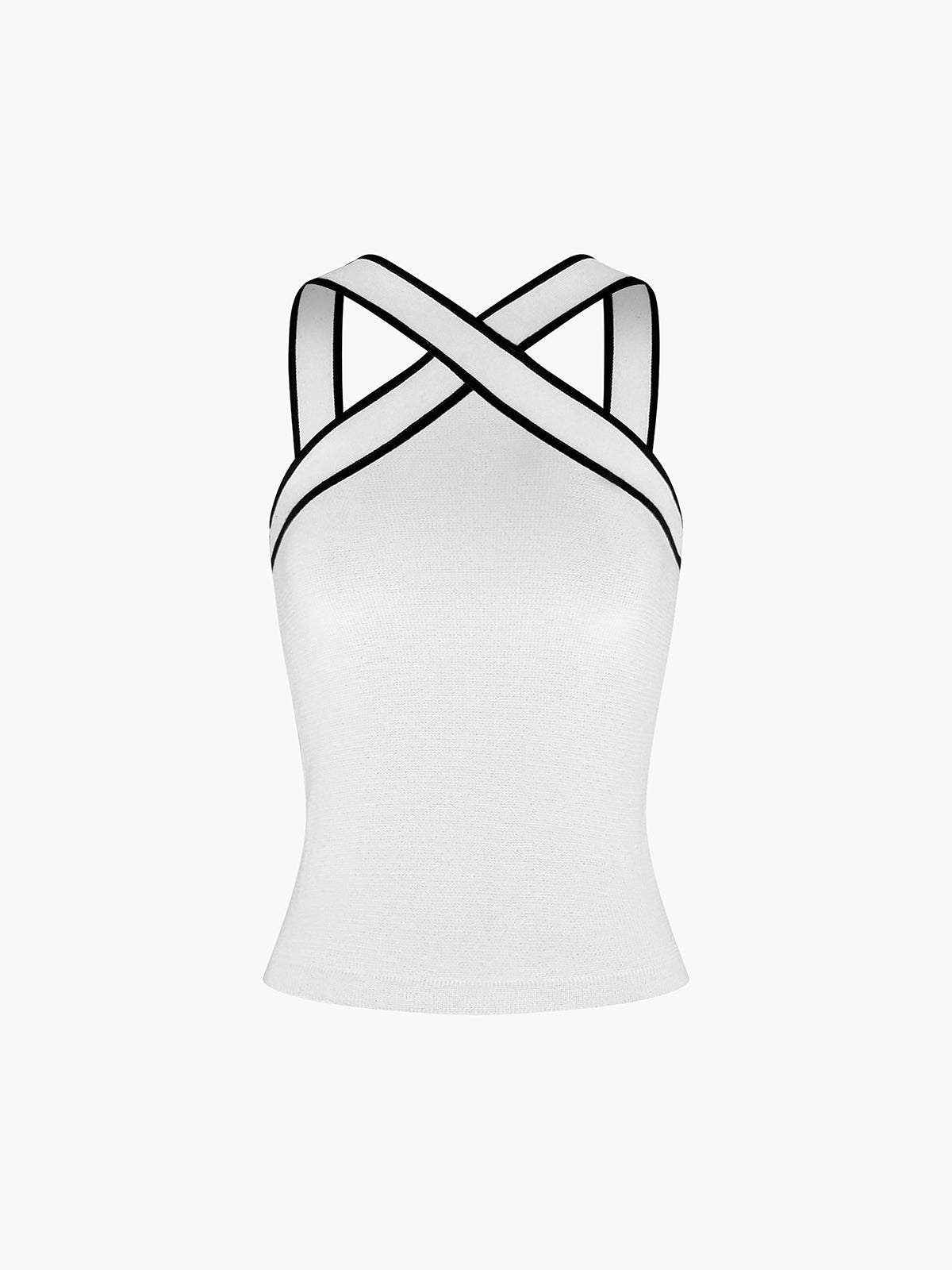 NOOR | Elegante Top Voor Dames Met Gekruiste Borstbanden – Functioneel, Stijlvol, Comfortabel