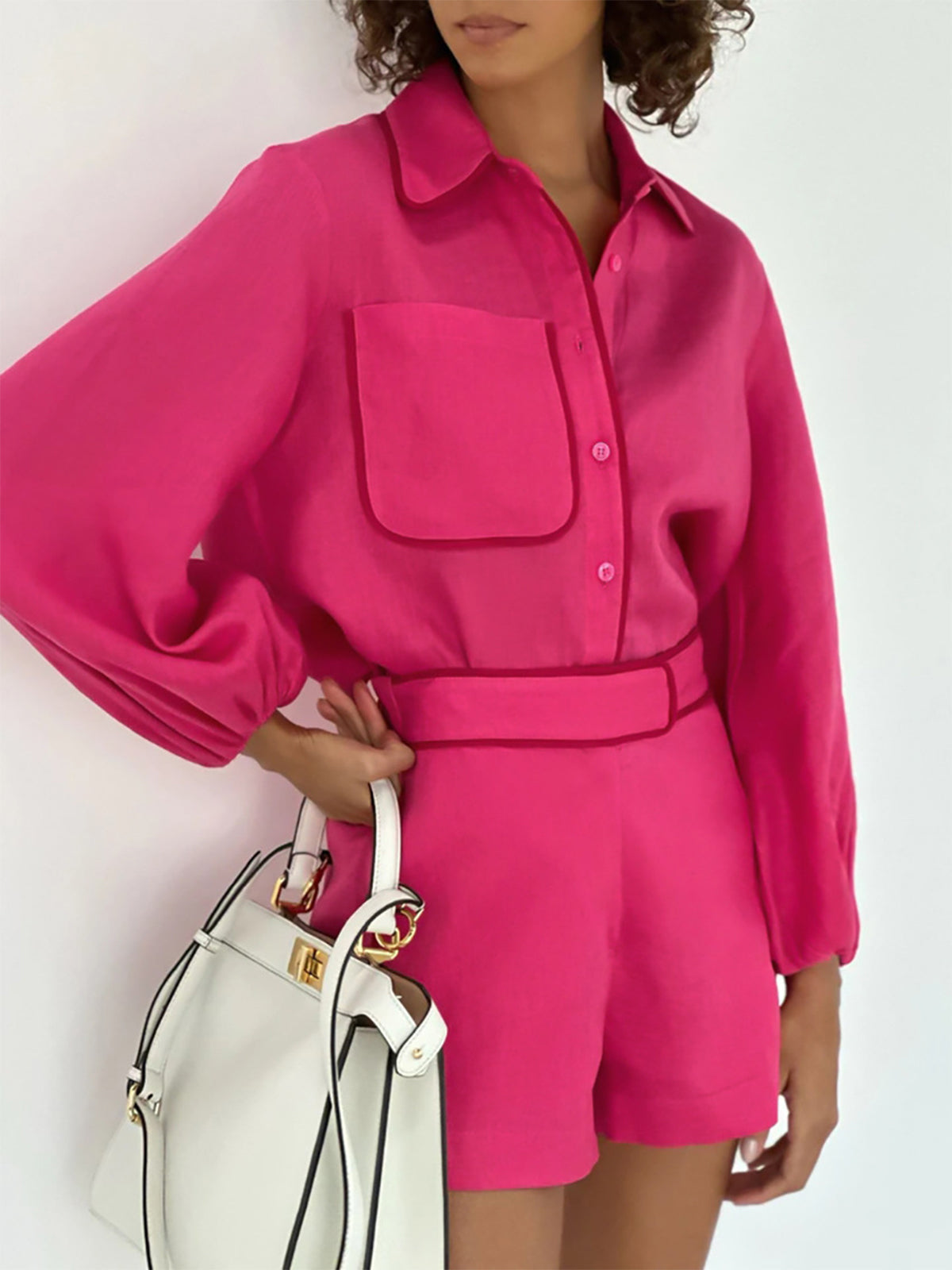 IVANA | Stijlvolle Linnen Dames Set - Zomers, Ademend & Comfortabel