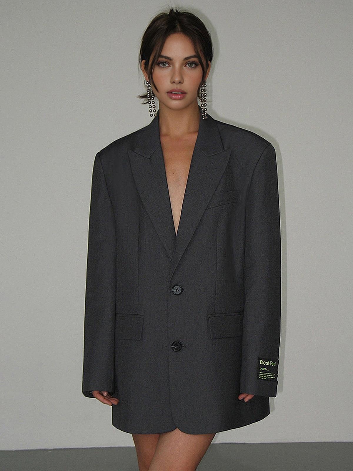 LORÈNE | Oversized Dames Blazer – Tijdloos, Elegant & Altijd te Combineren