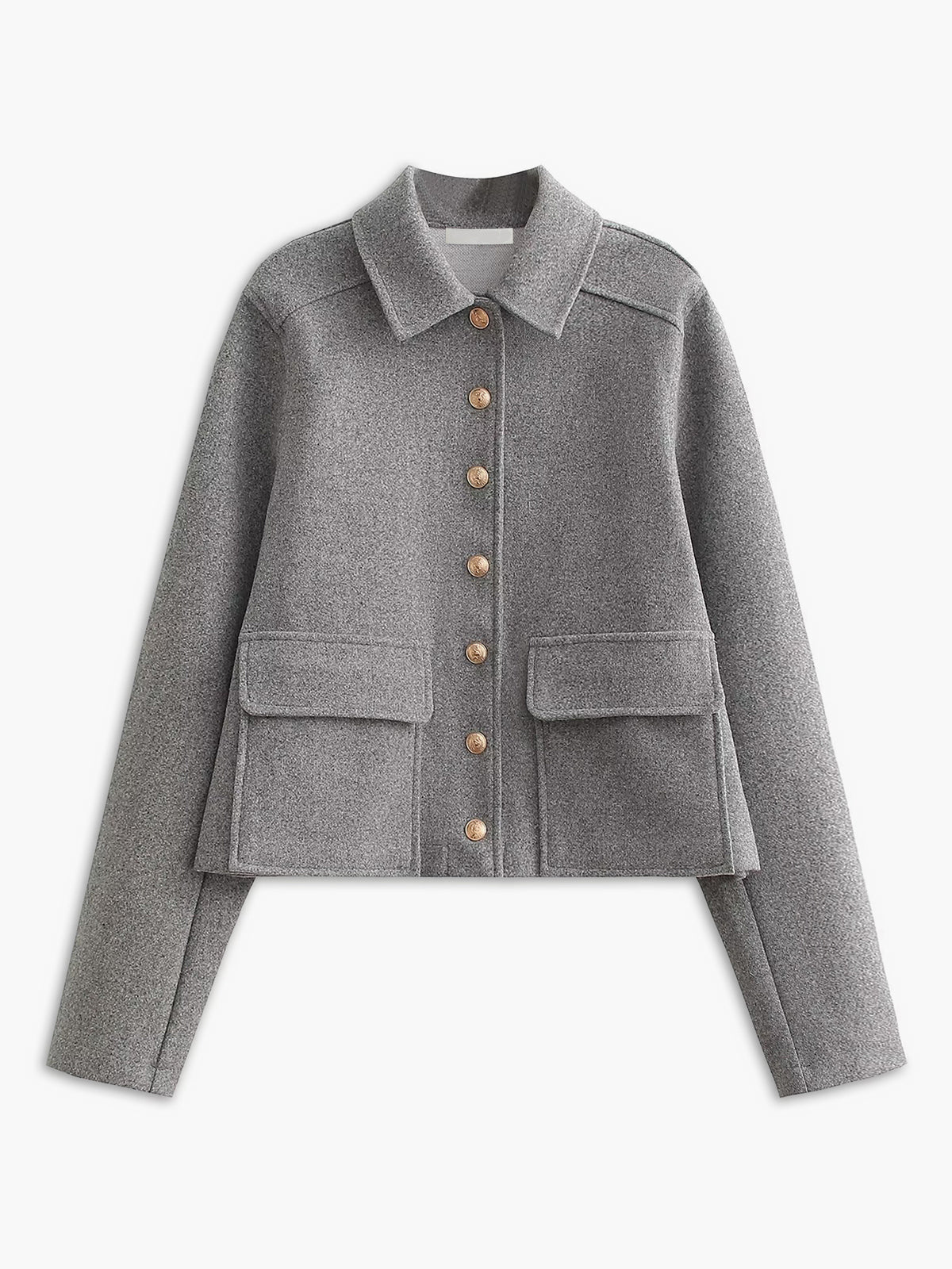 CHARLOTTE | Klassiek Wol Jasje Voor Dames Met Knopen - Modern, Elegant & Klasse