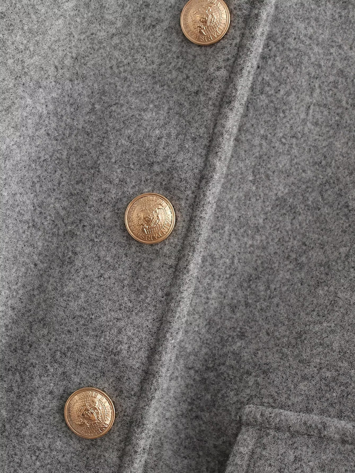 CHARLOTTE | Klassiek Wol Jasje Voor Dames Met Knopen - Modern, Elegant & Klasse