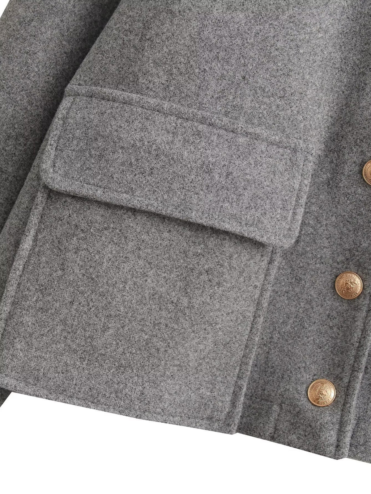 CHARLOTTE | Klassiek Wol Jasje Voor Dames Met Knopen - Modern, Elegant & Klasse