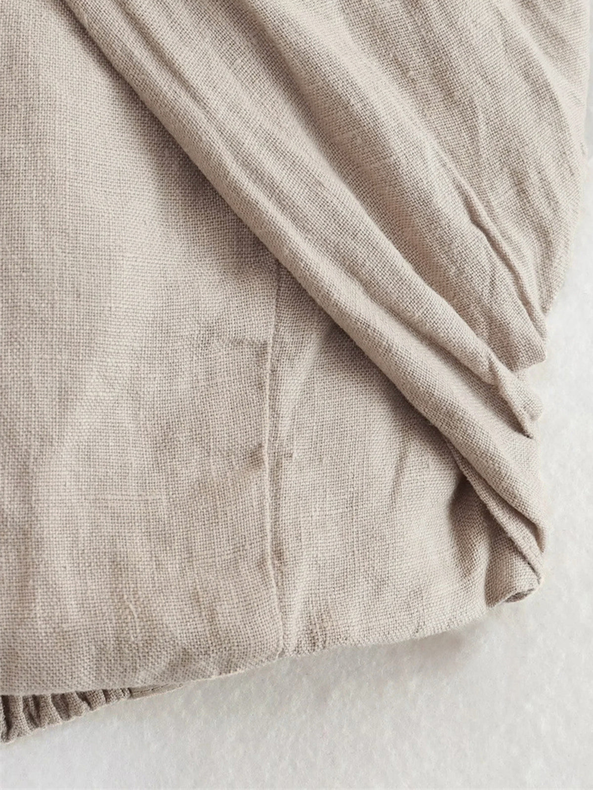 HENDRIKA | Elegante Linnen Zomertop Voor Dames Met Kruis Design - Zomers & Stijlvol