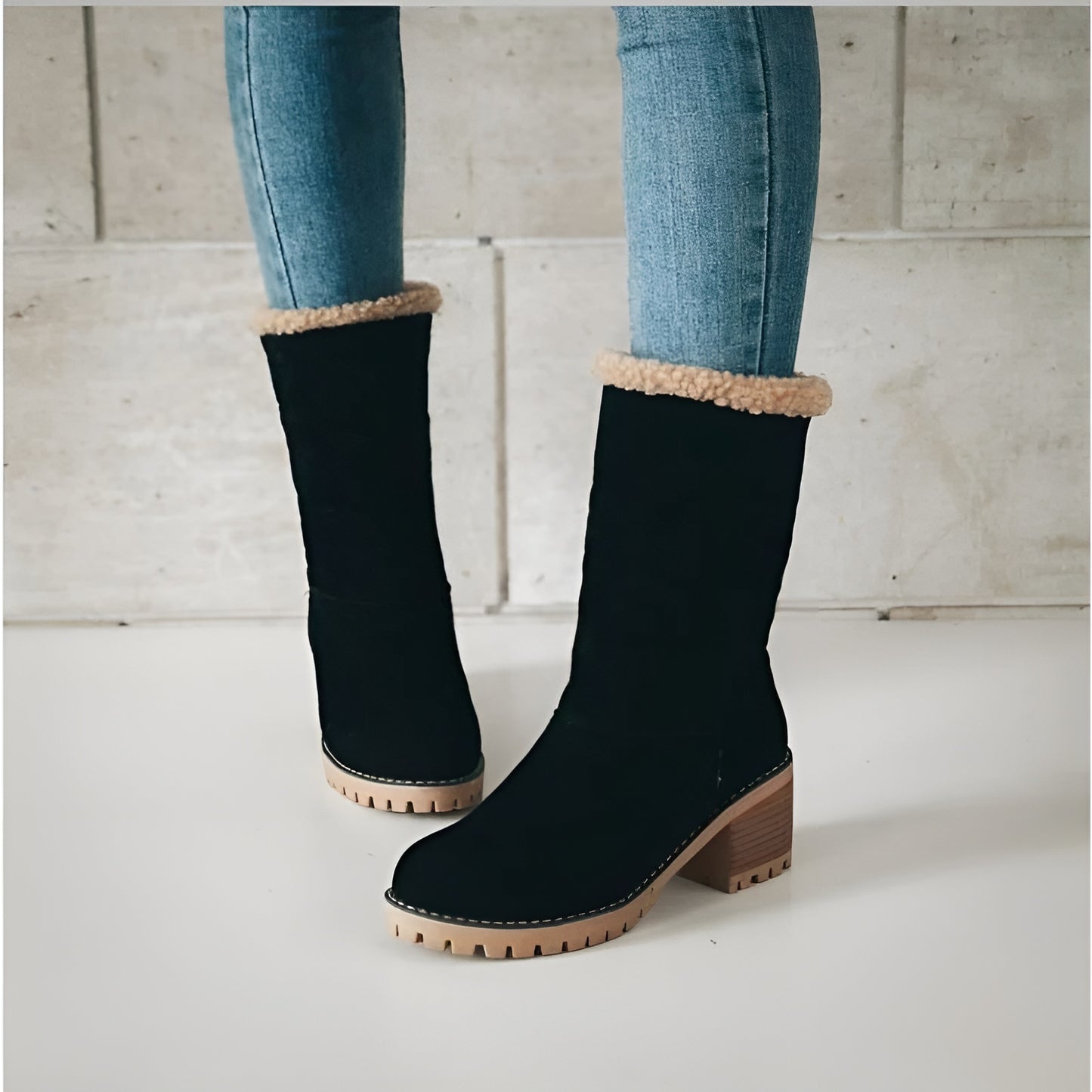 Warme Gevoerde Winterlaarzen Dames – Winterproof, Comfortabel & Stijlvol