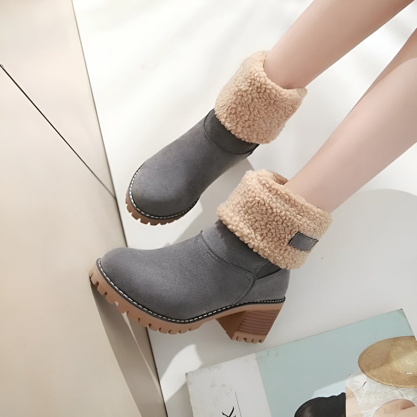 Warme Gevoerde Winterlaarzen Dames – Winterproof, Comfortabel & Stijlvol