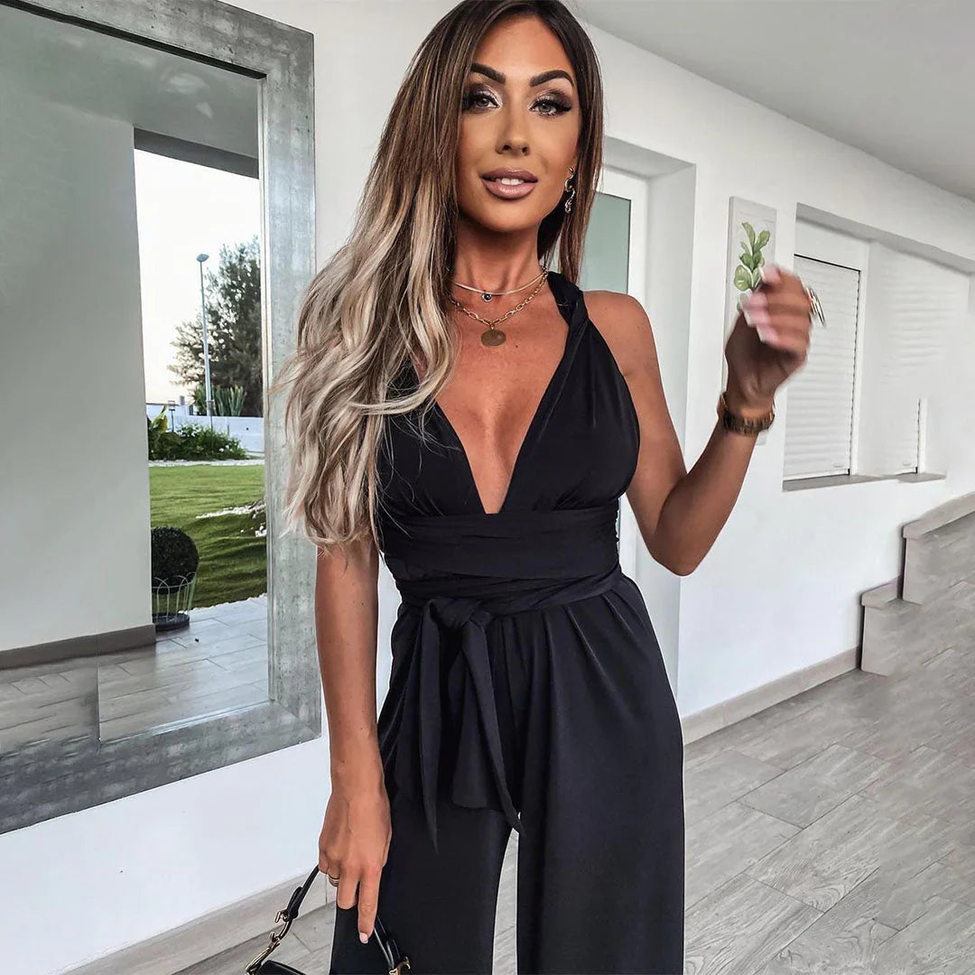 RYLEIGH | Trendy Dames Jumpsuit Met Bovenkant Die Op Verschillende Manieren Te Kopen Is – Stijlvol, Comfortabel, Veelzijdig