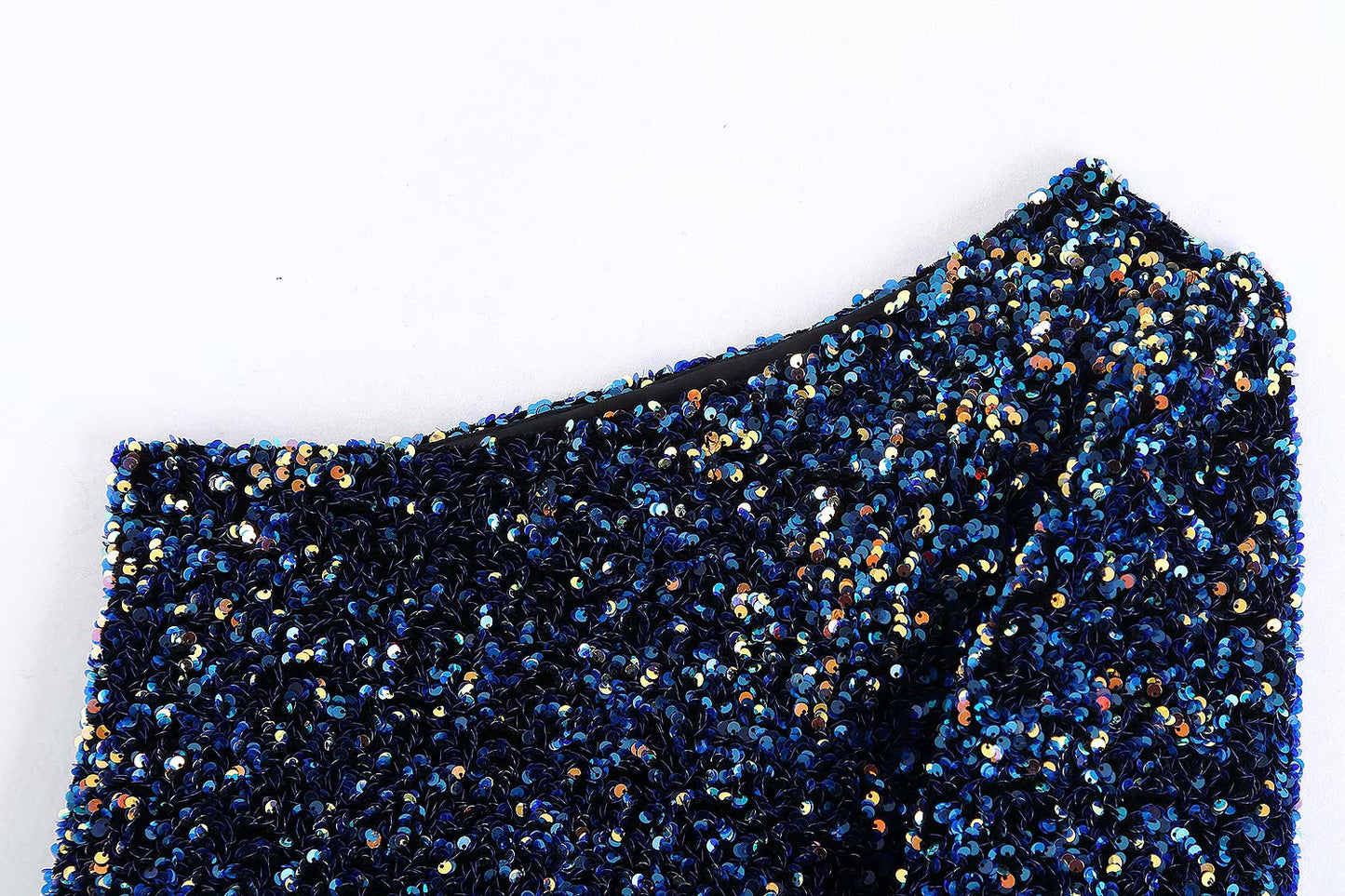 FLEUR | One Shoulder Glitter Top Voor Dames – Elegant, Opvallend, Comfortabel