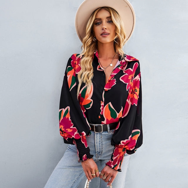 VELAVIE | Dames Oversized BlouseVoor Een Tijdloze, Luchtige & Moeiteloos Elegante Look