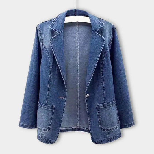 MARZIA | Stijlvolle Dames Denim Blazer - Elegant & Comfortabel