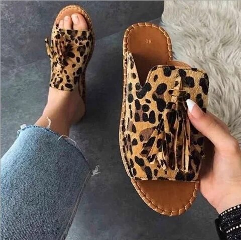 LIRAH | Dames Boho Sandalen Met Kwastjes - Zomers & Luchtig