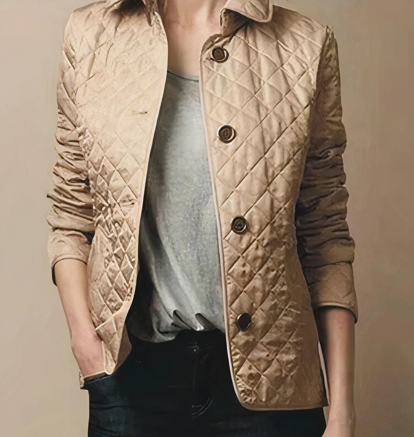 EVELYN | Elegante Damesjas Met Luxe Design – Elegant, Comfortabel & Ideaal Voor Koude Dagen