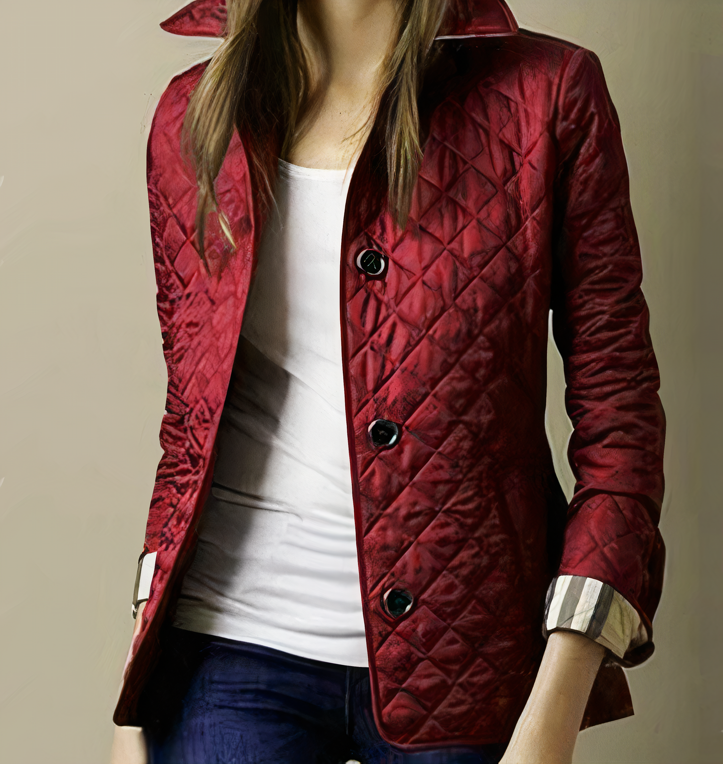 EVELYN | Elegante Damesjas Met Luxe Design – Elegant, Comfortabel & Ideaal Voor Koude Dagen