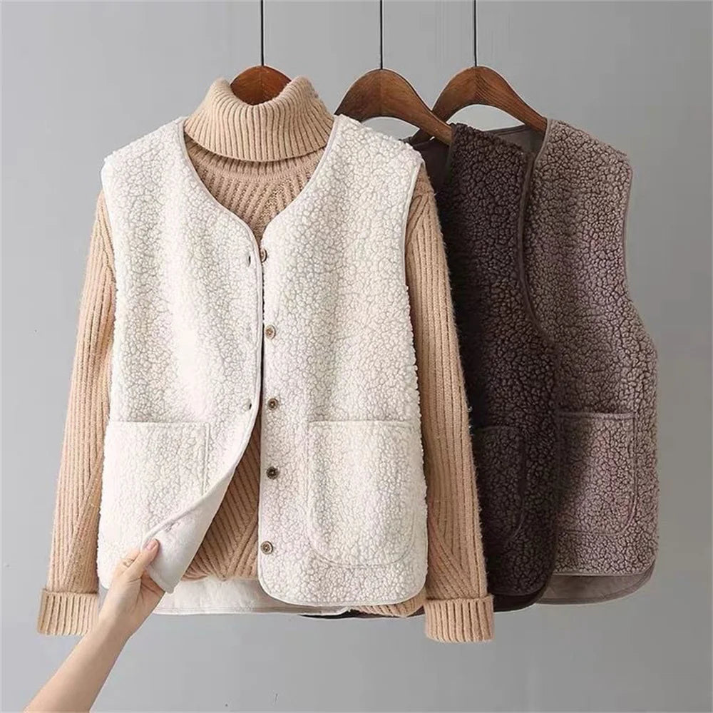 MAEVA | Klassieke Dames Cardigan Gilet, Perfect voor de Herfst – Zacht, Tijdloos & Ideaal Voor Elke Dag