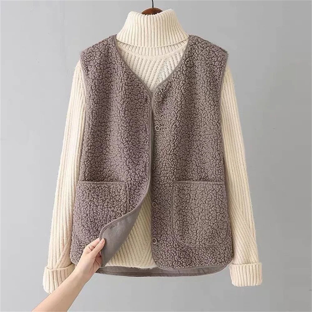 MAEVA | Klassieke Dames Cardigan Gilet, Perfect voor de Herfst – Zacht, Tijdloos & Ideaal Voor Elke Dag