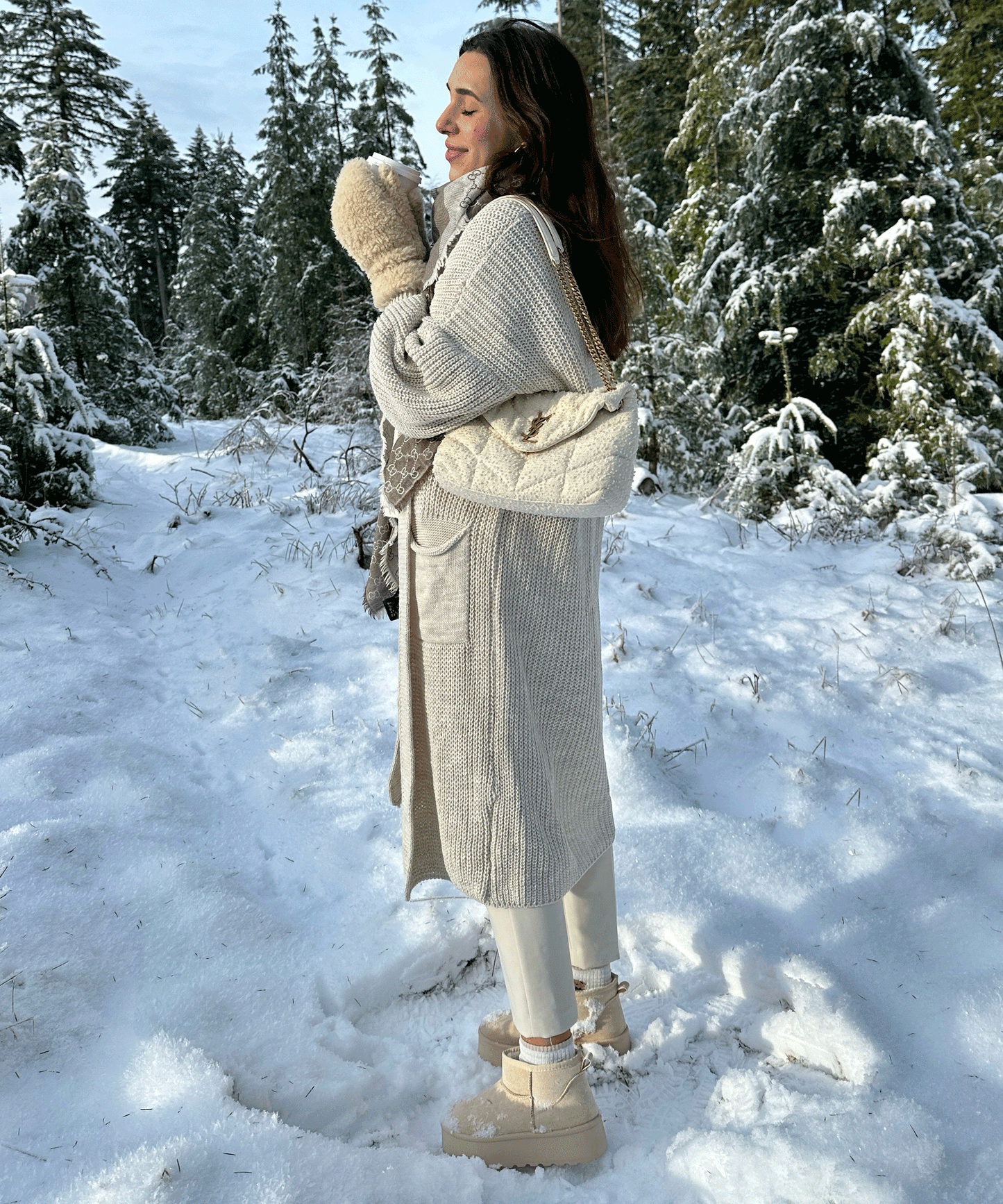 Beige Boots Dames – Warm, Gevoerd, Comfortabel & Modieus