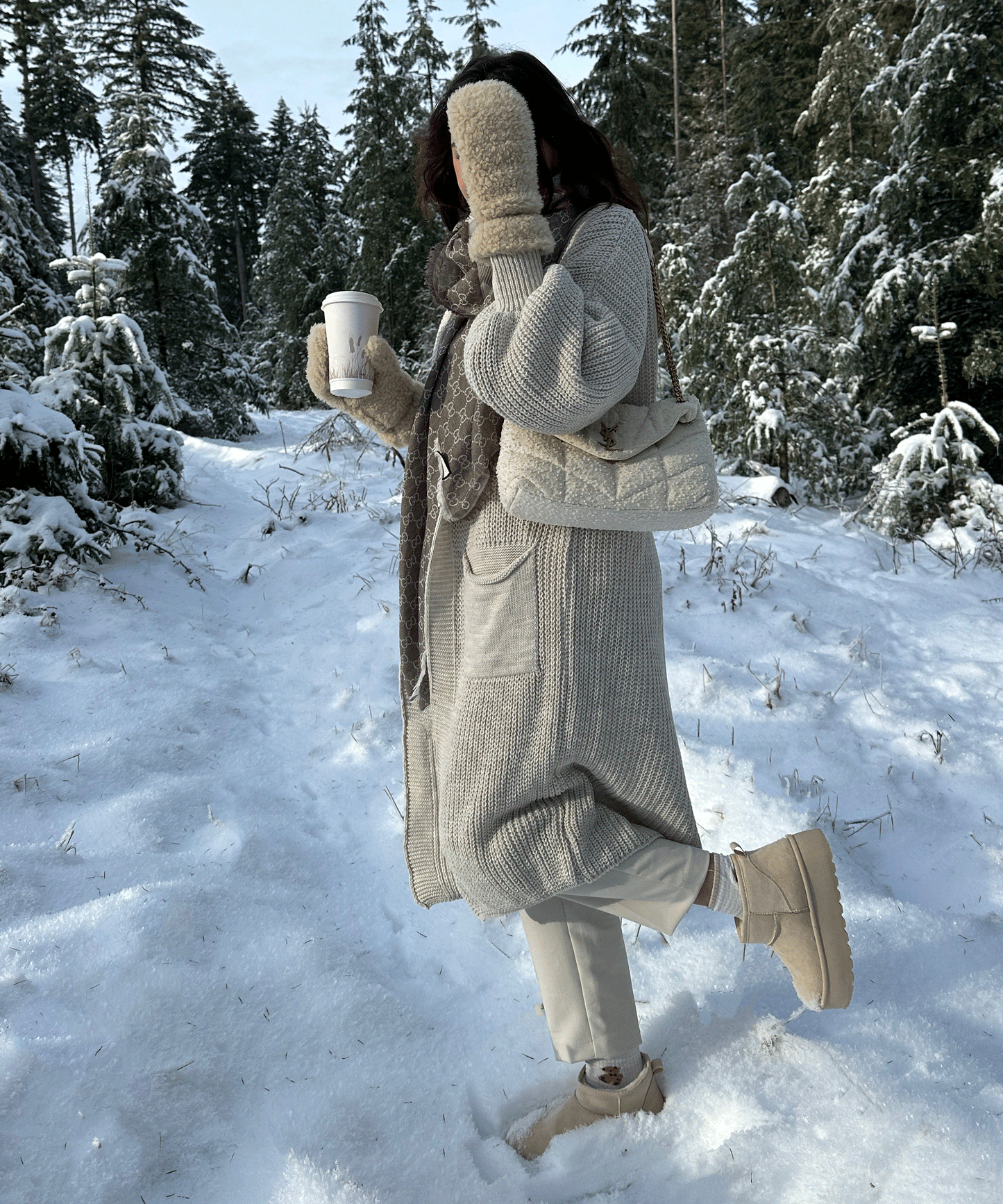 Beige Boots Dames – Warm, Gevoerd, Comfortabel & Modieus