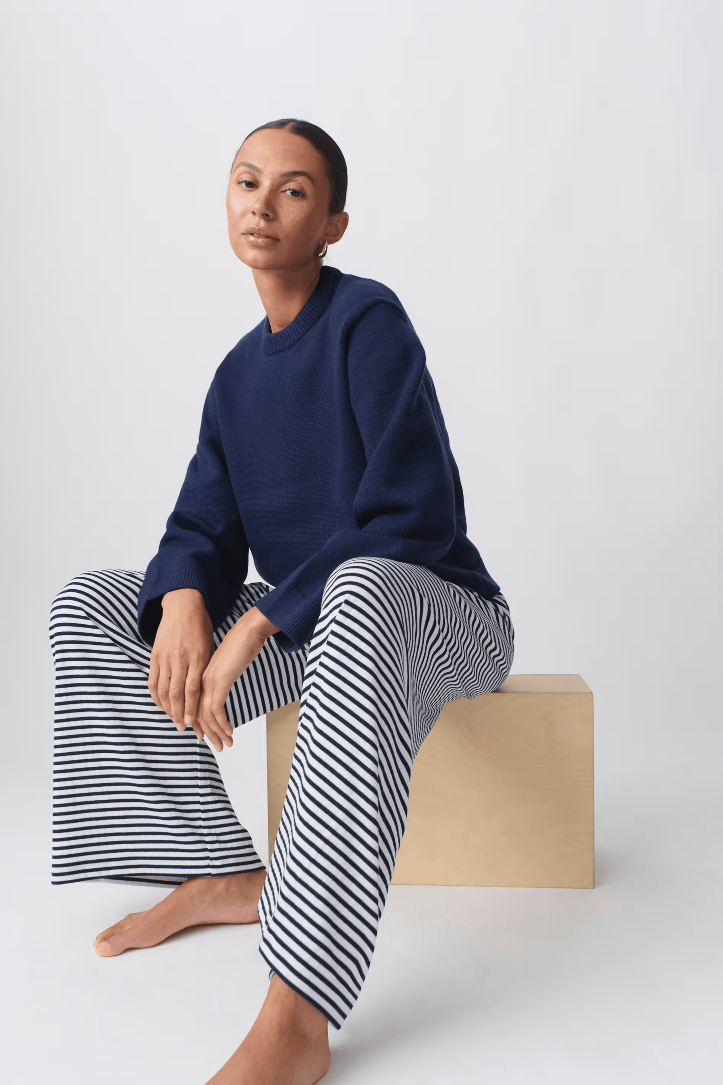 NELLE | Gestreepte Lounge Broek Voor Dames - Comfortabel, Casual & Stijlvol