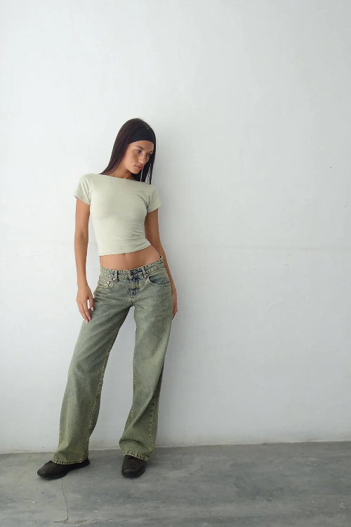 ROXY | Low-Rise Dames Jeans in Y2K Stijl – Comfortabel, Trendy & Flatterend!