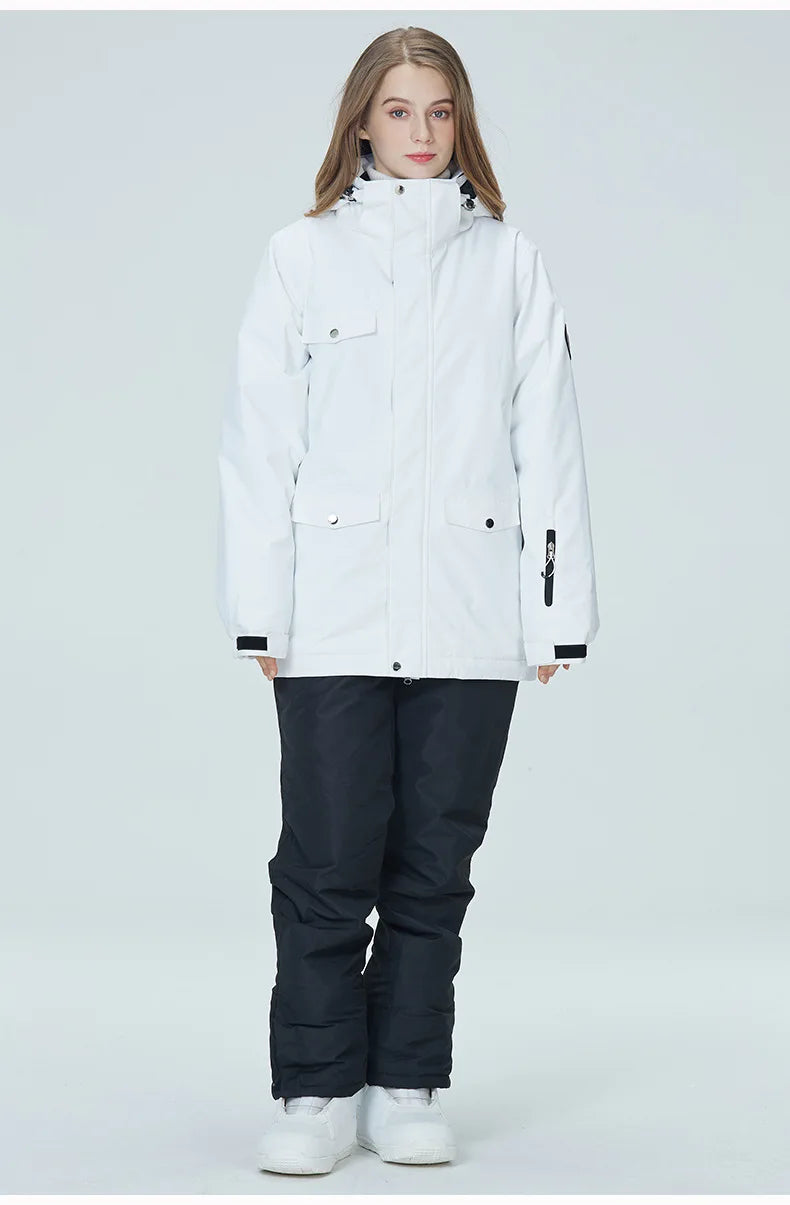 Dames Ski Jas + Ski Broek Set – Waterdicht, Winddicht & Stijlvol Voor De Wintersport